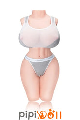 Tantaly Monica Weiß 3.0 Sofort lieferbar Menschliche Ähnlichkeit (100% Nagelneu) 18.5kg Sexpuppen Torso Tantaly Q-005-0123